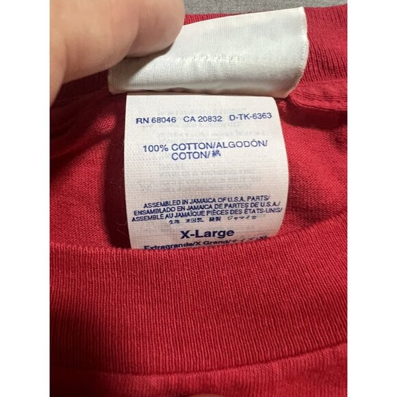 Vintage Washington State Cougars Football Discus Athletics Shirt Mens XL Red. - Picture 5 of 11